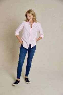 Beauchamp Pink Oxford Shirt -Buff Shop Beauchamp Pink Oxford Shirt1