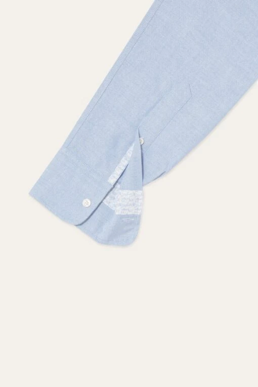 Beauchamp Sky Oxford Shirt - Image 5
