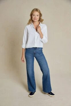 Beauchamp White Oxford Shirt -Buff Shop Beauchamp White Oxford Shirt1