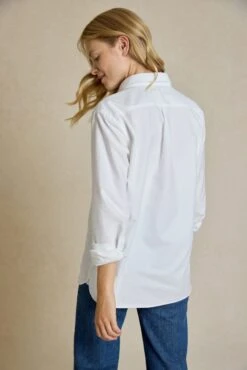 Beauchamp White Oxford Shirt -Buff Shop Beauchamp White Oxford Shirt4
