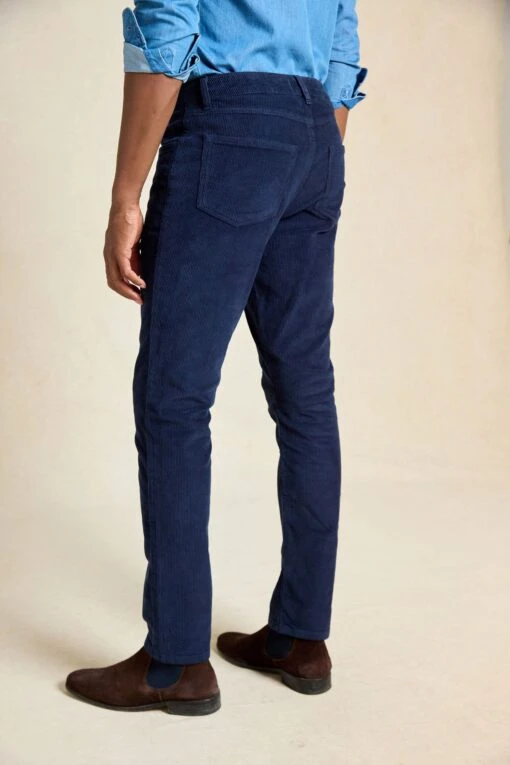 Blackridge Navy Cord Trousers - Image 5