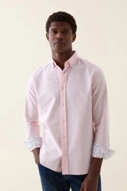 Blake Vintage Pink Oxford Shirt -Buff Shop Blake Pink Oxford Shirt4