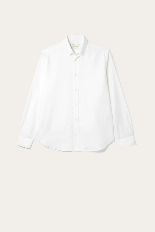 Blake Vintage White Oxford Shirt