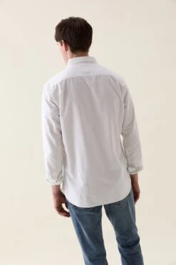 Blake Vintage White Oxford Shirt -Buff Shop Blake White Oxford Shirt5
