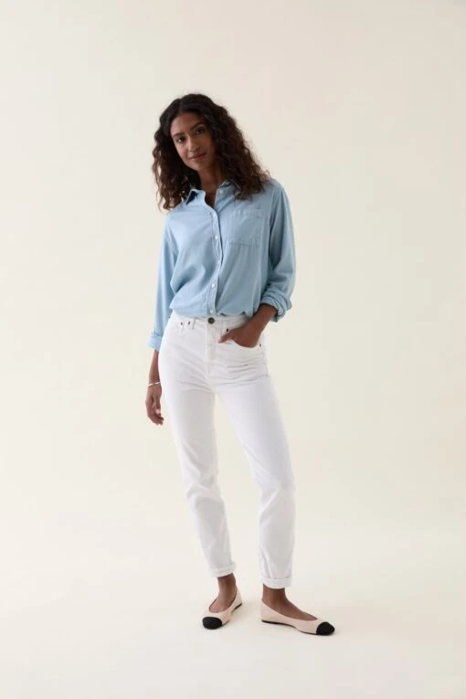 Bramber Sky Lightweight Twill Shirt - Image 4