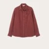 Burley Washed Rust Linen Shirt