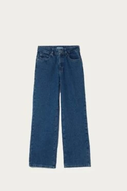 Camberley Denim Blue Wide Leg Jeans -Buff Shop Camberley Denim Blue Wide Leg Jeans