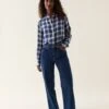 Camberley Denim Blue Wide Leg Jeans -Buff Shop Camberley Jeans