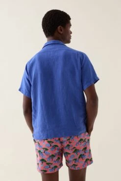 Chertsey Short Sleeve Linen Shirt -Buff Shop Chertsey Short Sleeve Linen Shirt6