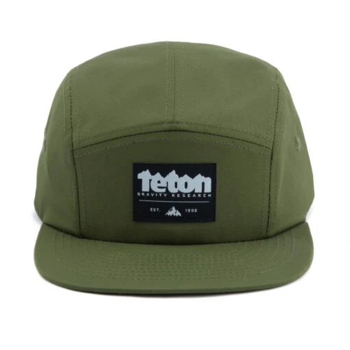 Twill 5 Panel Camper Hat - Image 2