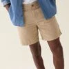 Ewhurst Sand Cotton Linen Shorts -Buff Shop Ewhurst Sand Linen Shorts2