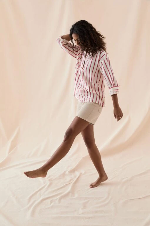 Falmer Painted Stripe Popover Top - Image 6