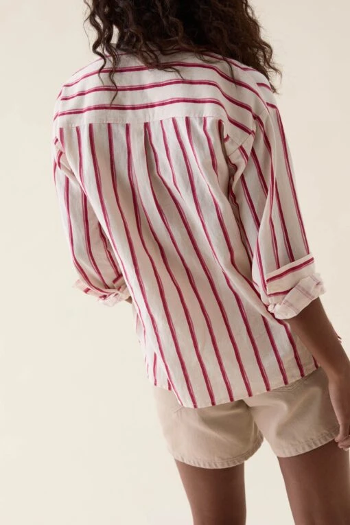 Falmer Painted Stripe Popover Top - Image 7