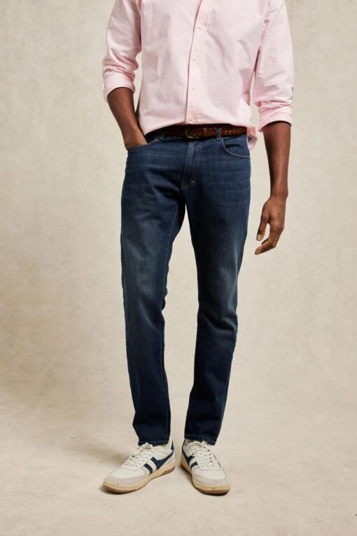 Farringdon Mid Wash Jeans - Image 2