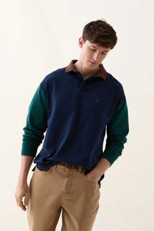 Icklesham Multi Colour Block Rugby - Image 3