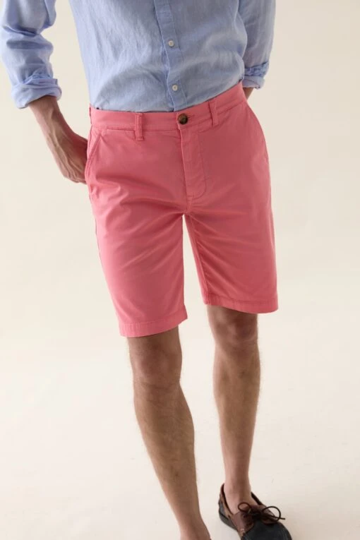 Brading Coral Chino Shorts - Image 2