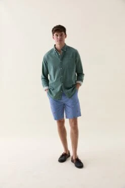 Midhurst Elephant Embroidered Shorts -Buff Shop Midhurst Elephant Shorts2