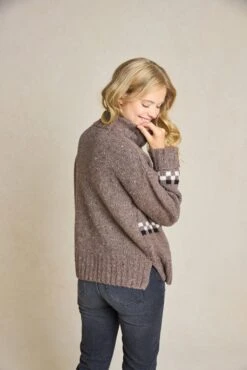 Montadale Sheep Half Zip Jumper -Buff Shop Montadale Sheep Half Zip Jumper4