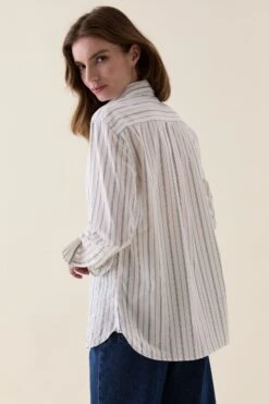 Pyrcroft Multi Stripe Shirt -Buff Shop Pycroft White Stripe Shirt5