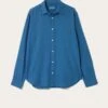 Shaw Indigo Lightweight Herringbone Shirt -Buff Shop Shaw Indigo
