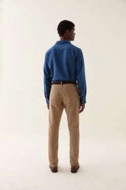 Shaw Indigo Lightweight Herringbone Shirt -Buff Shop Shaw Indigo Shirt5 88db9b6b 5468 4e9b 9921 24db09e7d856
