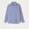 Slyfield Multi Stripe Linen Shirt -Buff Shop Slyfield Shirt