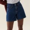 Tattenham Mid Wash Denim Shorts -Buff Shop Tattenham Mid Wash Denim Shorts4