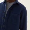 Walton Navy Waffle Shirt -Buff Shop Walton Navy Shirt6