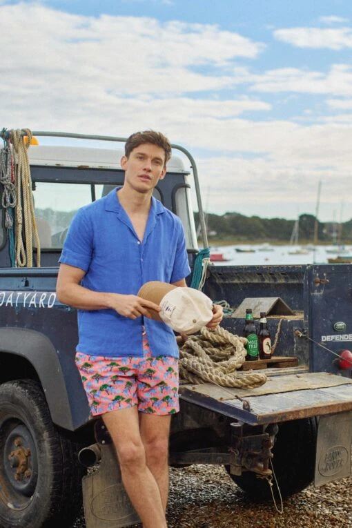 Mountain Zebra Coral Swim Shorts - Image 7