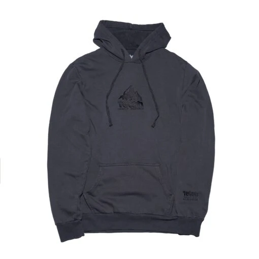Grand Logo Embroidered Hoodie - Image 3