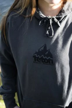 Grand Logo Embroidered Hoodie -Buff Shop grand logo embroidered hoodie 594921