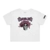 Grateful Dead 60th X TGR 60th Skull & Roses Crop Tee -Buff Shop grateful dead 60th x tgr 60th skull roses crop tee 134807