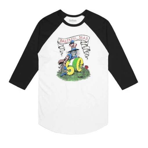 Grateful Dead 60th X TGR Dead Uncle Sam Baseball Tee