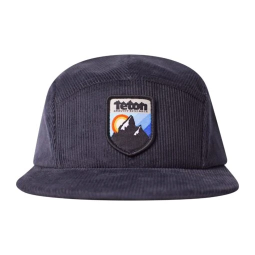 Retro Camp Corduroy 5 Panel Hat - Image 2