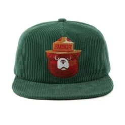 Smokey Bear X TGR Corduroy Snapback -Buff Shop smokey bear x tgr corduroy snapback 697618