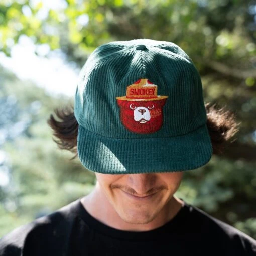 Smokey Bear X TGR Corduroy Snapback - Image 2