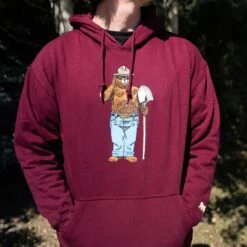 Smokey Bear X TGR Shovel Hoodie -Buff Shop smokey bear x tgr shovel hoodie 865170